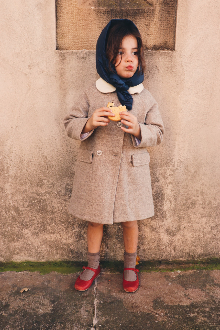 Abrigo Niña Piedra