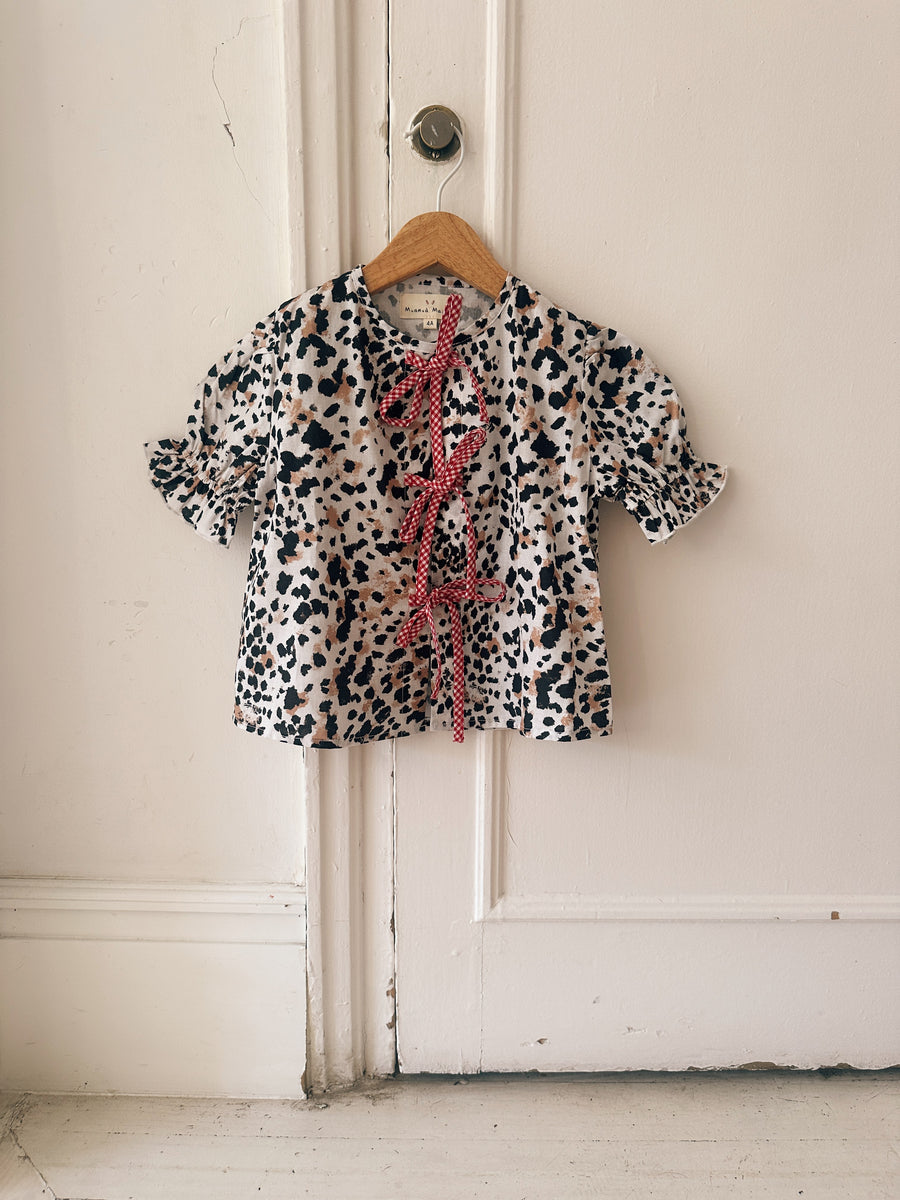 Blusa Lazos Animal Print