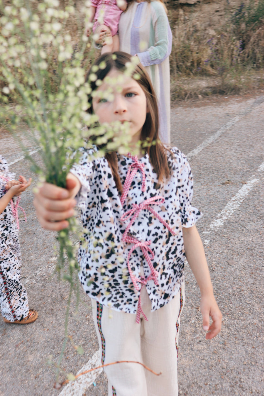 Blusa Lazos Animal Print