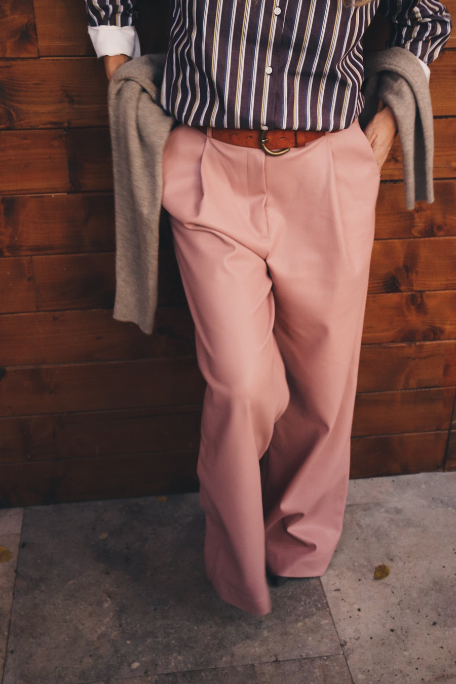 Pantalón Piel Rosa MUJER