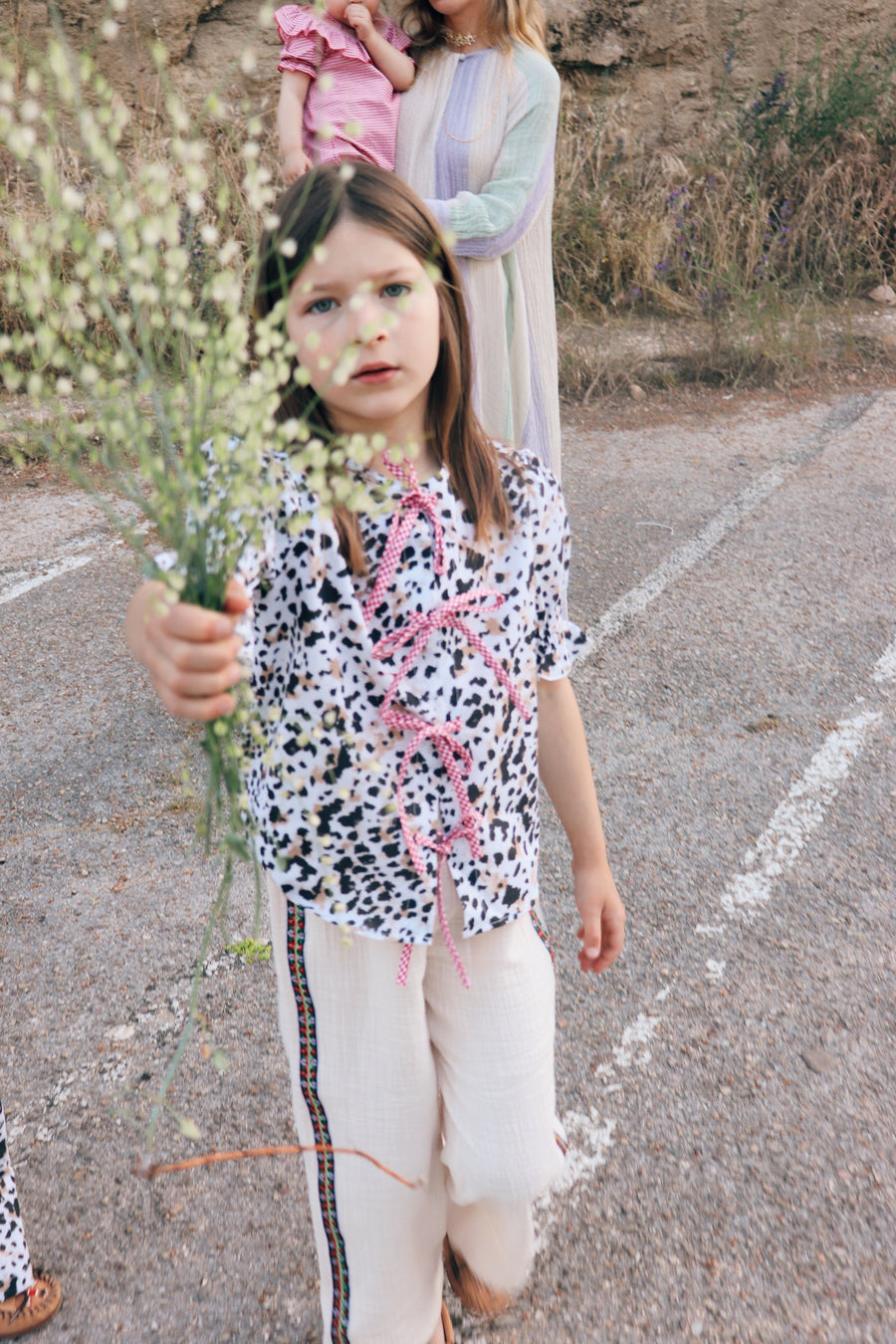 Blusa Lazos Animal Print