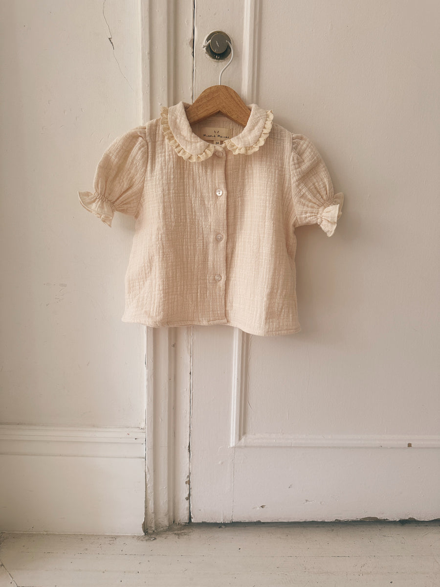 Blusa Vintage Beige